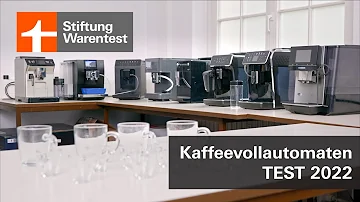 Welcher Kaffeevollautomat ist laut Stiftung Warentest der beste?