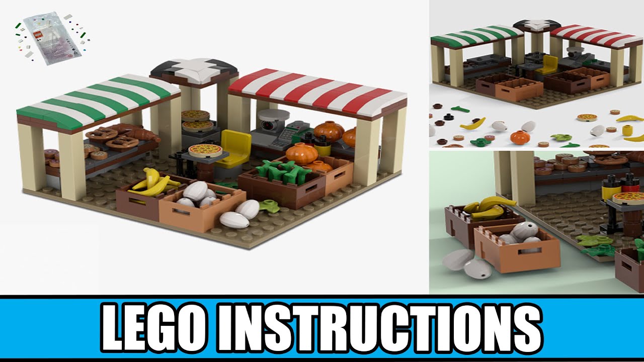 LEGO Ideas Test Lab | Pick A Brick | Magic Market LEGO instructions