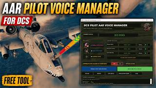 DCS Air-to-Air Refueling (AAR) Pilot Voice Manager | Female, Male & Custom Voices
