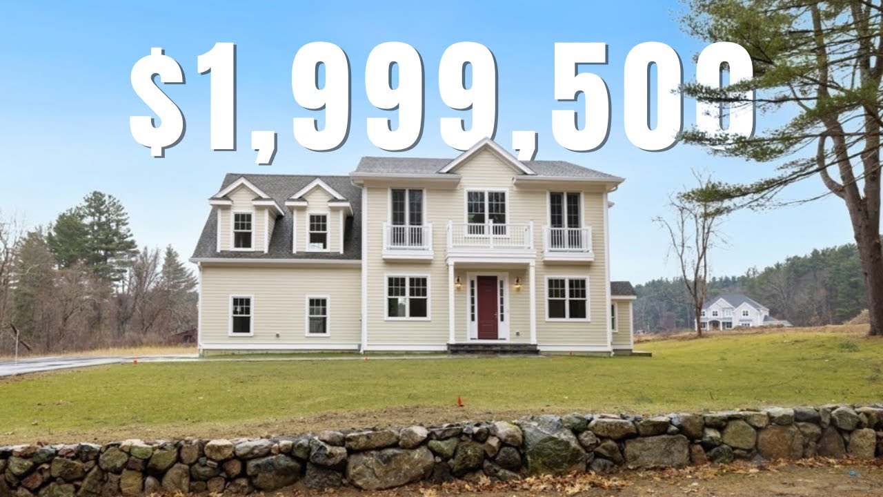 Tour this Stunning 5000 SqFt New Construction Home in Topsfield, MA