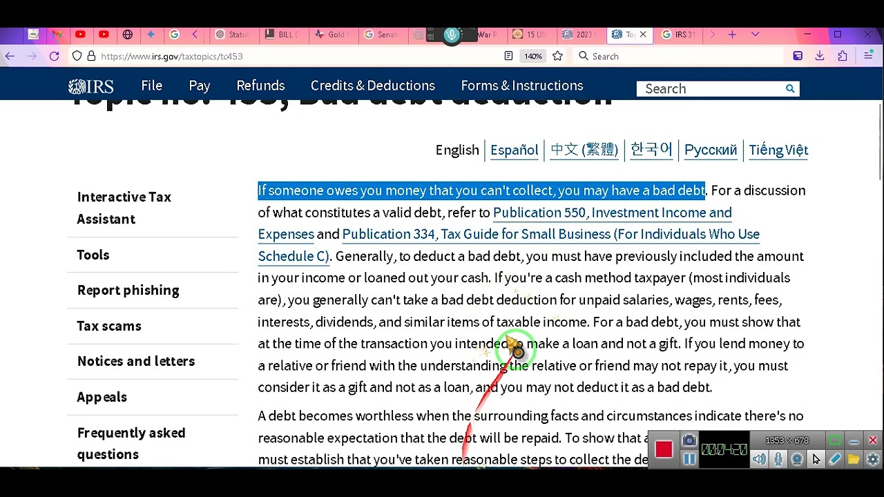 Behavior Write Off Lesson #2 Understanding Write-Off's and Bad Debts? - YouTube