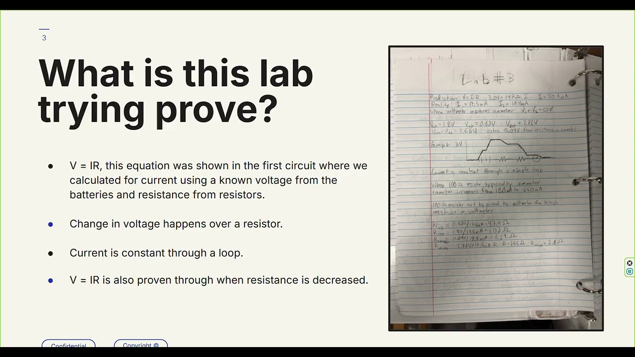 PHYS 2212: Lab 3 Circuits