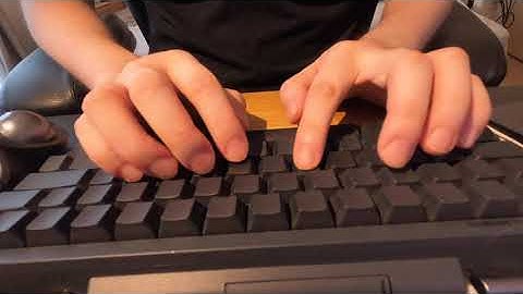 HHKB Professional HYBRID Type-S Typing Sounds in Programming ASMR