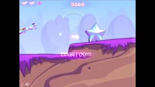 my high score The Robot Unicorn Attack Facebook