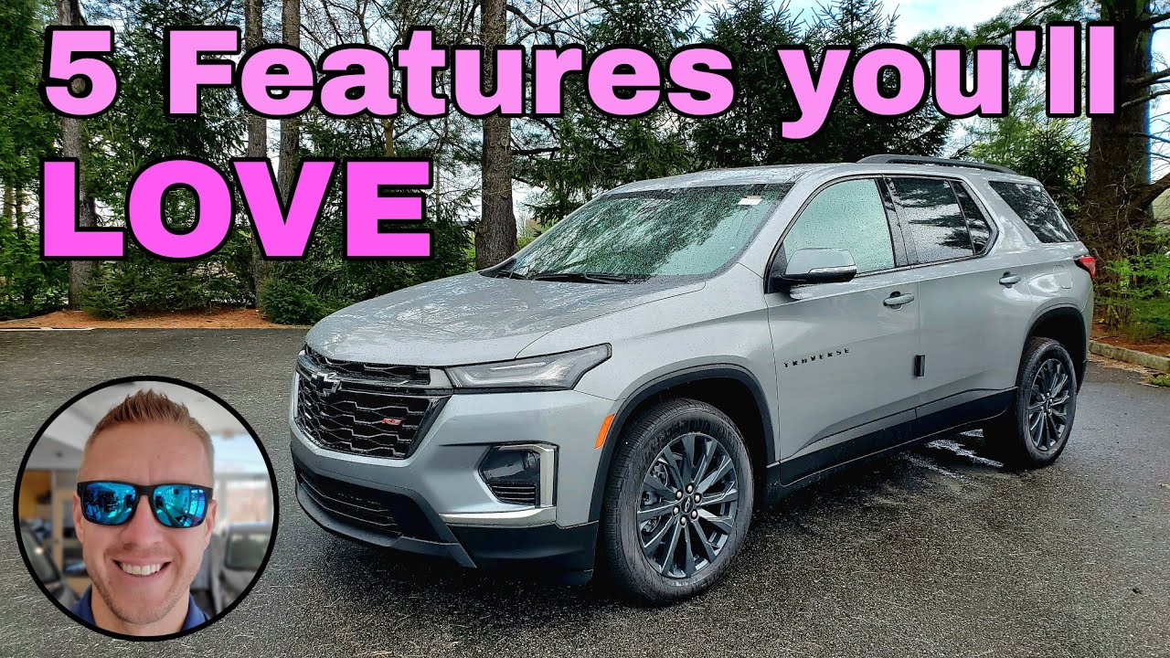 5 features you will love in the 2023 Chevrolet Traverse RS