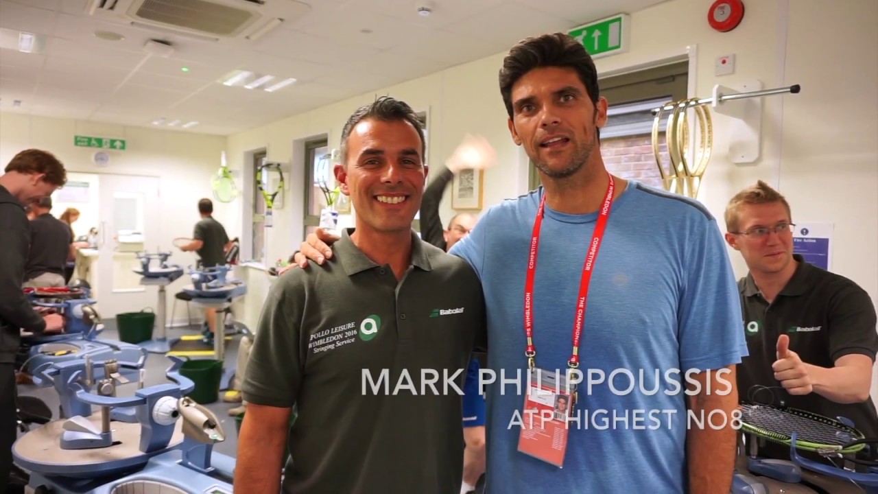 Mark Philipoussis with RacketSpecialist.com at Wimbledon 2016 - YouTube