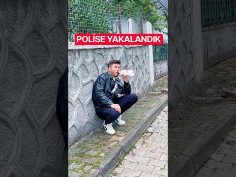 POLİS YAKALADI ! 🤣. #polis #sarhoş #komik #parodi