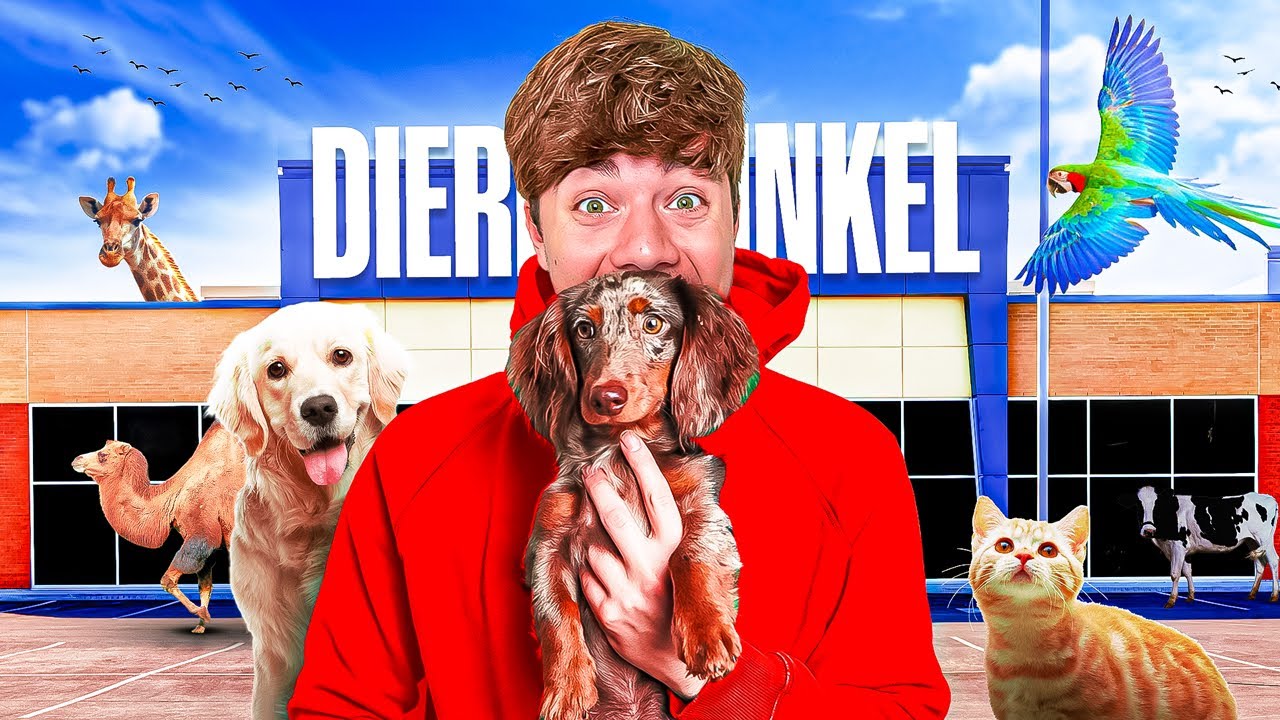OLLIE EN IK OPENEN EEN GRATIS DIERENWINKEL