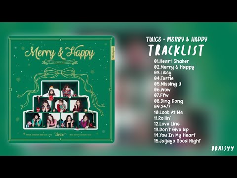 TWICE サイン Merry&happy Merry & Happy - YouTube