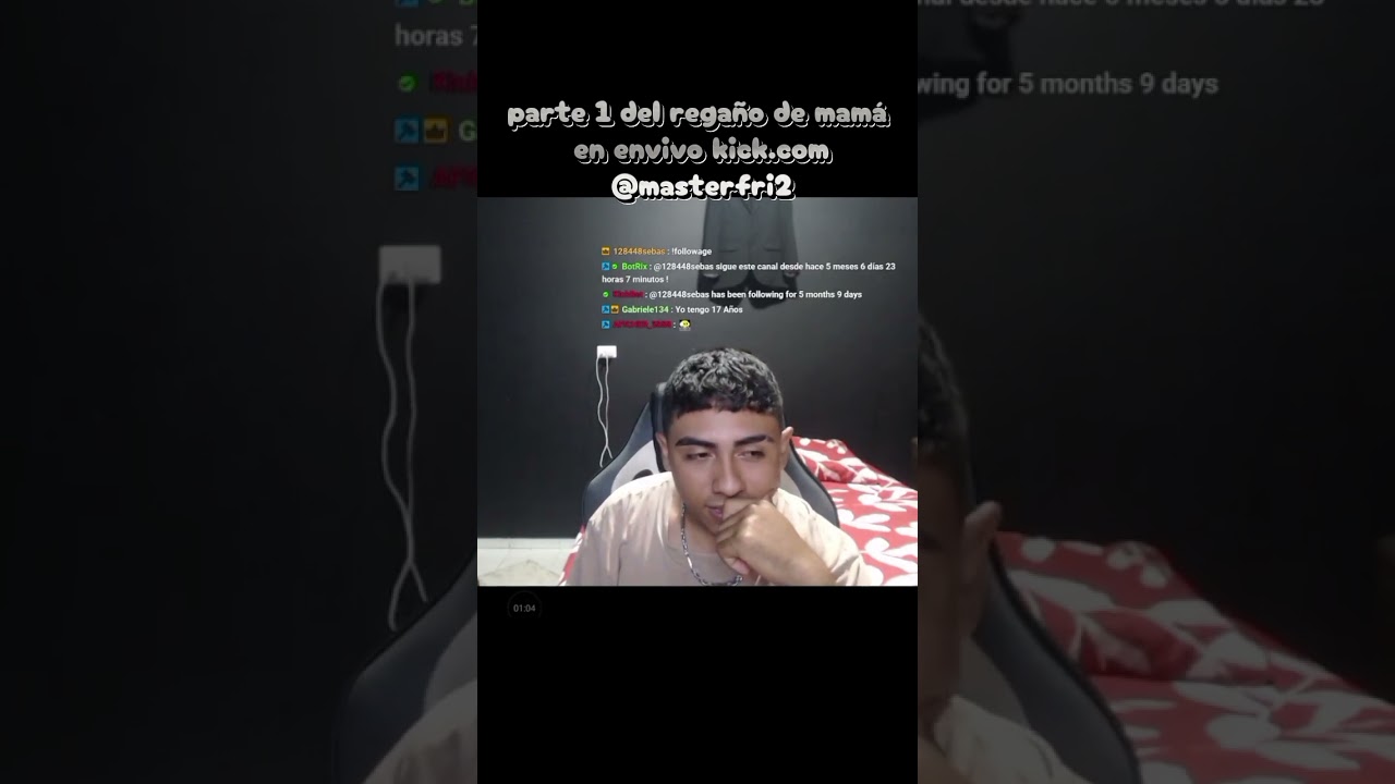 mamá regaña en directo a masterfri 