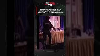 Trump’ın Katıldığı Yemekte Silahlı Saldırı Girişimi: Trump Kaçırılırken Yere Böyle Kapaklandı