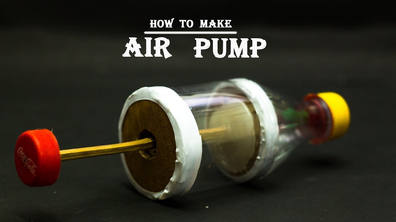 How To Make Air Pump Plastic Bottle Recycle Ideas YouTube