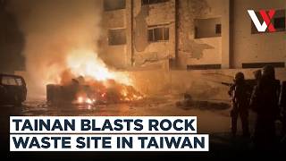 Tainan Explosions Injure 15 | Waste-Site Blast Damages 60+ Homes Across Taiwan | VERTEX