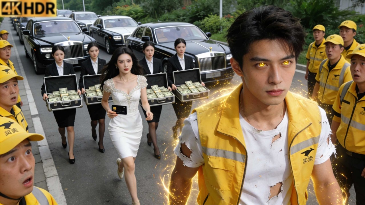 سيدة ثرية تتوسل لساعي طلبات طعام فقير أن ينقذ عائلتها! بضربة واحدة يقتل كل الأعداء!