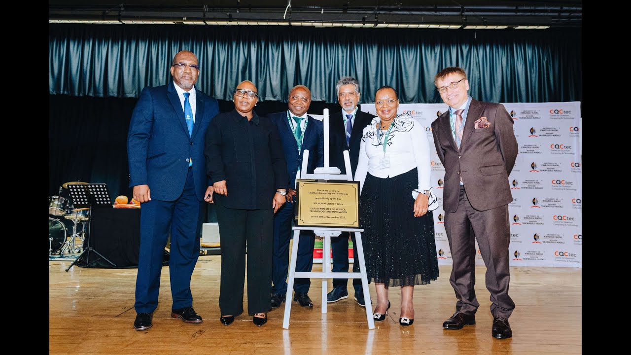 Official Launch of the UKZN Centre for Quantum Computing and Technology