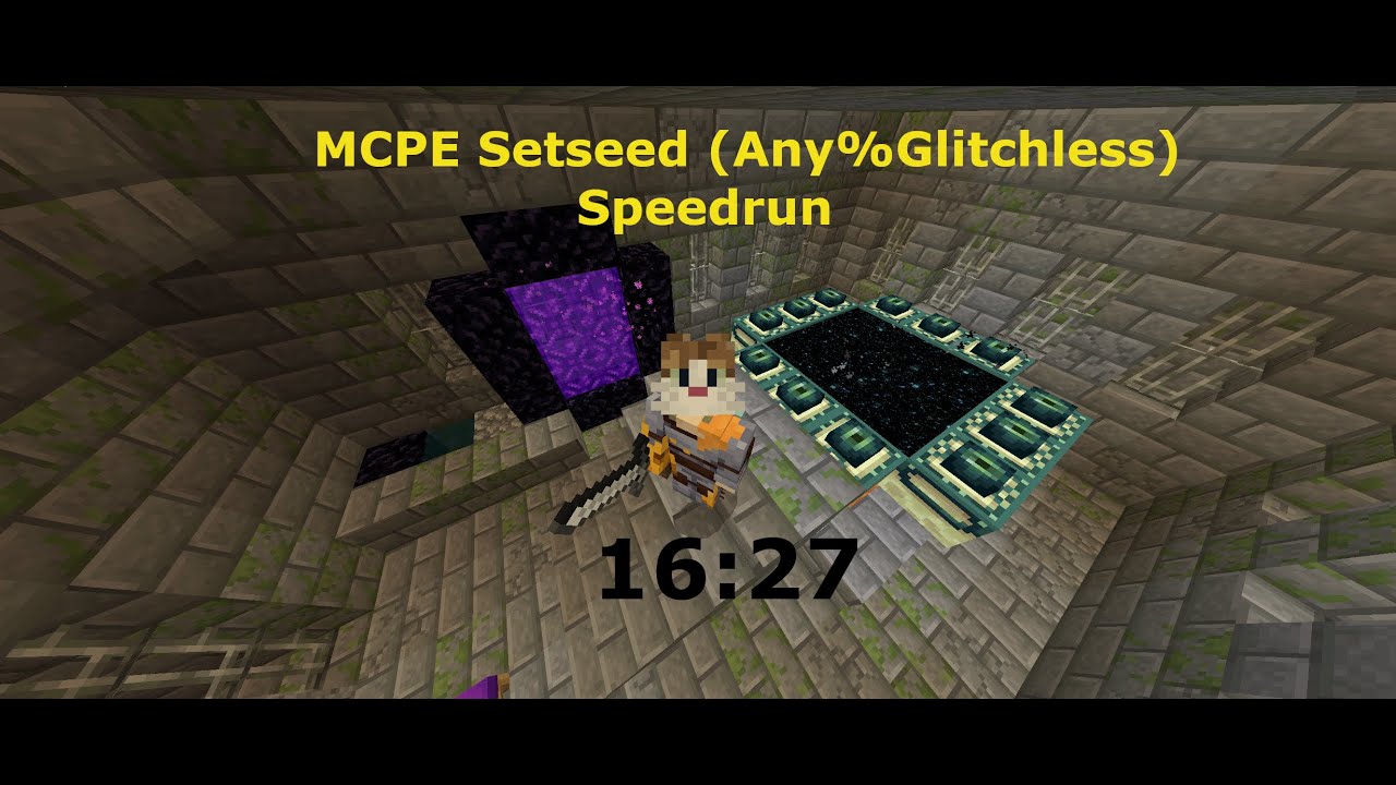Minecraft Setseed (Any%Glitchless) Speedrun  | New PB(