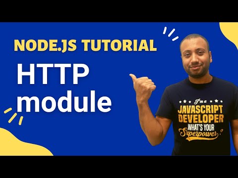 node js bangla tutorial 6 : Module | http module -  create http server