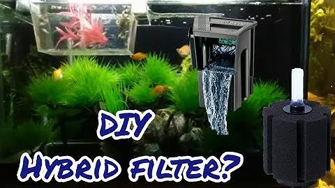 how to use sponge filter without noisy air pump.