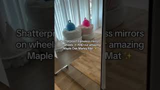 Famous Dance studio too far? Bring the stufio to your home with our amazing range of shatterproof mirrors Profile