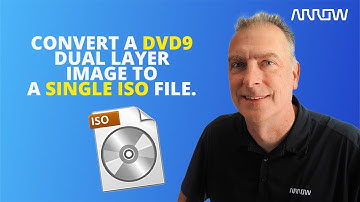 How to Convert a DVD9 Dual Layer image to a single ISO file.