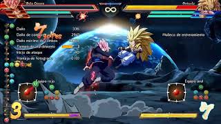 DBFZ another Black Goku TOD combos