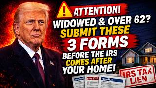 If You Lost Your Spouse and You're Over 62 — File These 3 Forms Before the IRS Taxes Your Home