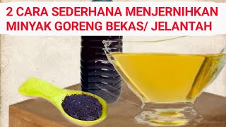 Cara menjernihkan minyak jelantah part07