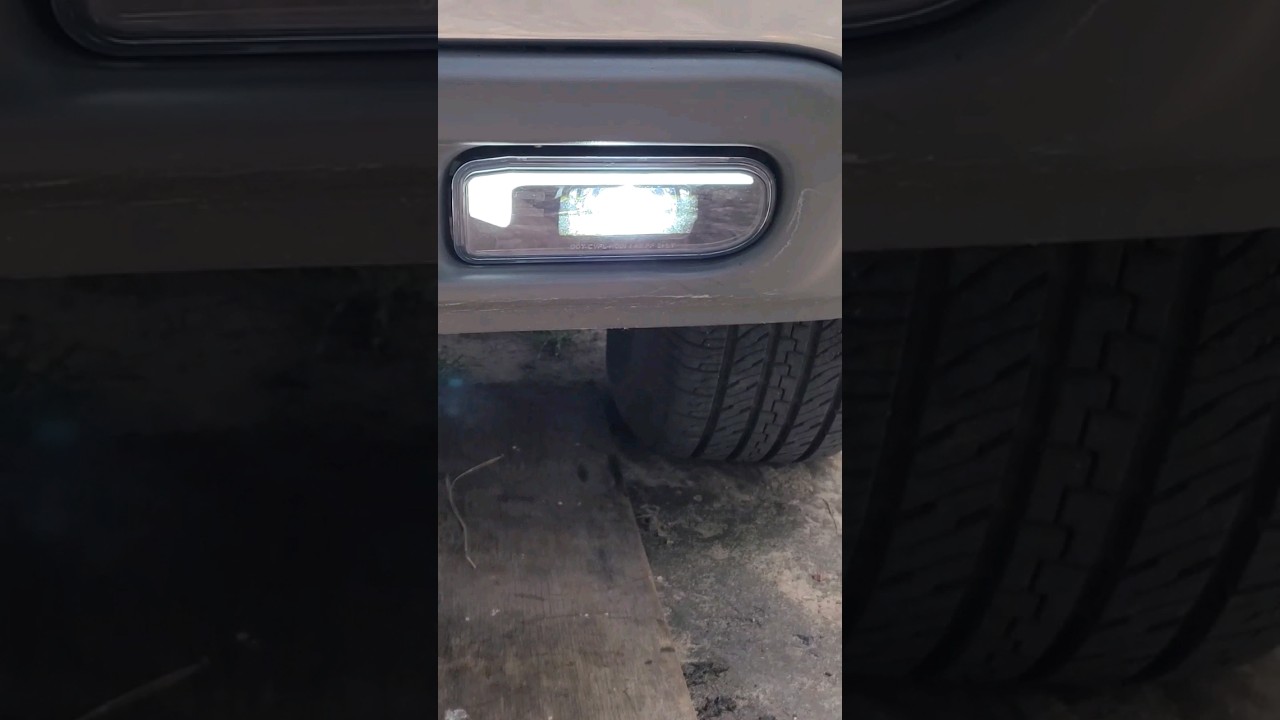 LED FOG LIGHT UPGRADE Chevy Tahoe 