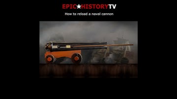 How to reload a naval cannon