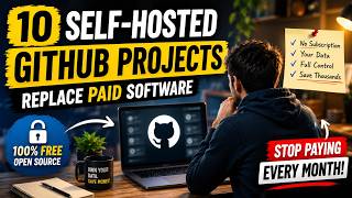 10 FREE Self-Hosted GitHub Tools That Replace Expensive Software (Save $13,000+)