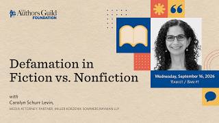 Defamation in Fiction vs  Nonfiction
