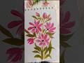 Easy One Stroke Flower Art ideas 🌷🍀 #art #painting #flowerart #artclass #shorts #flowerdrawingideas
