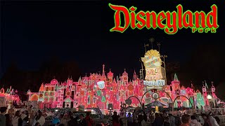Its A Small World Holiday | Disneyland Park | [4K] [2025]