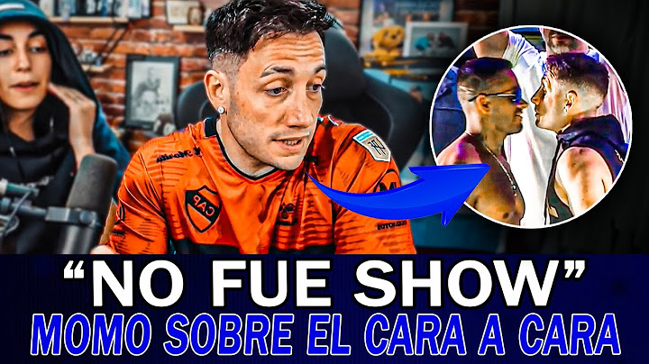 "Me re calenté" HABLÓ MOMO tras su 'CARA a CARA' con MIKE MAQUINA DEL MAL