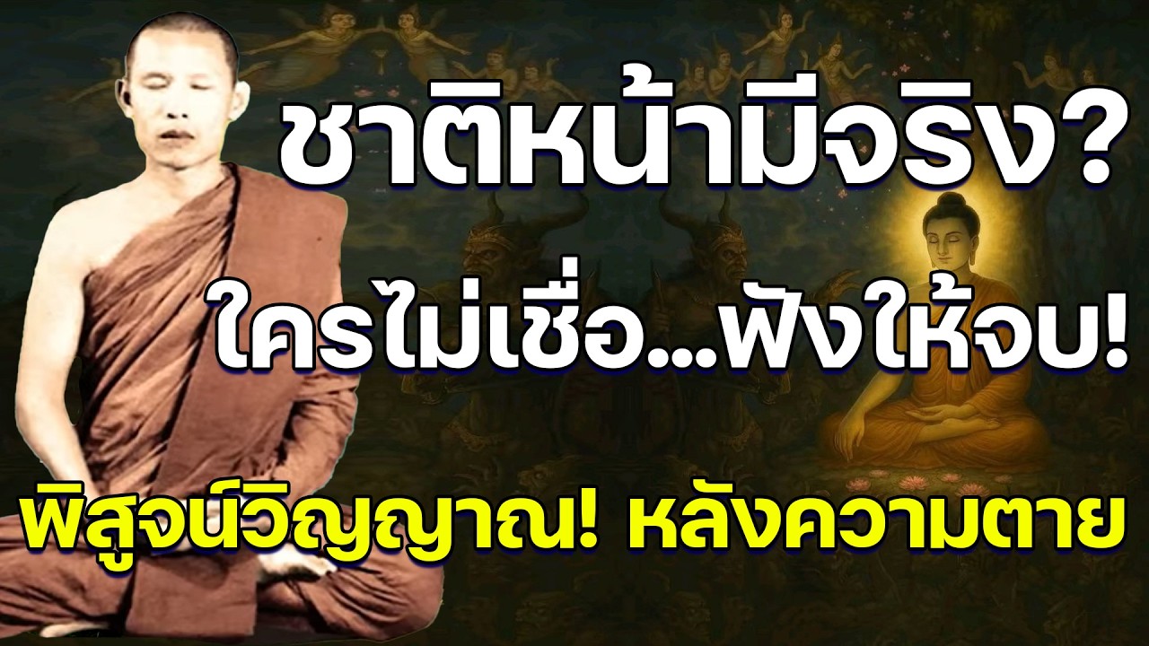 ชาติหน้ามีจริงไหม ใครไม่เชื่อ ฟังให้จบ เส้นทางหลังความตาย ทำไมคนเราเกิดมาถึงต่างกันอย่างเหลือเชื่อ?