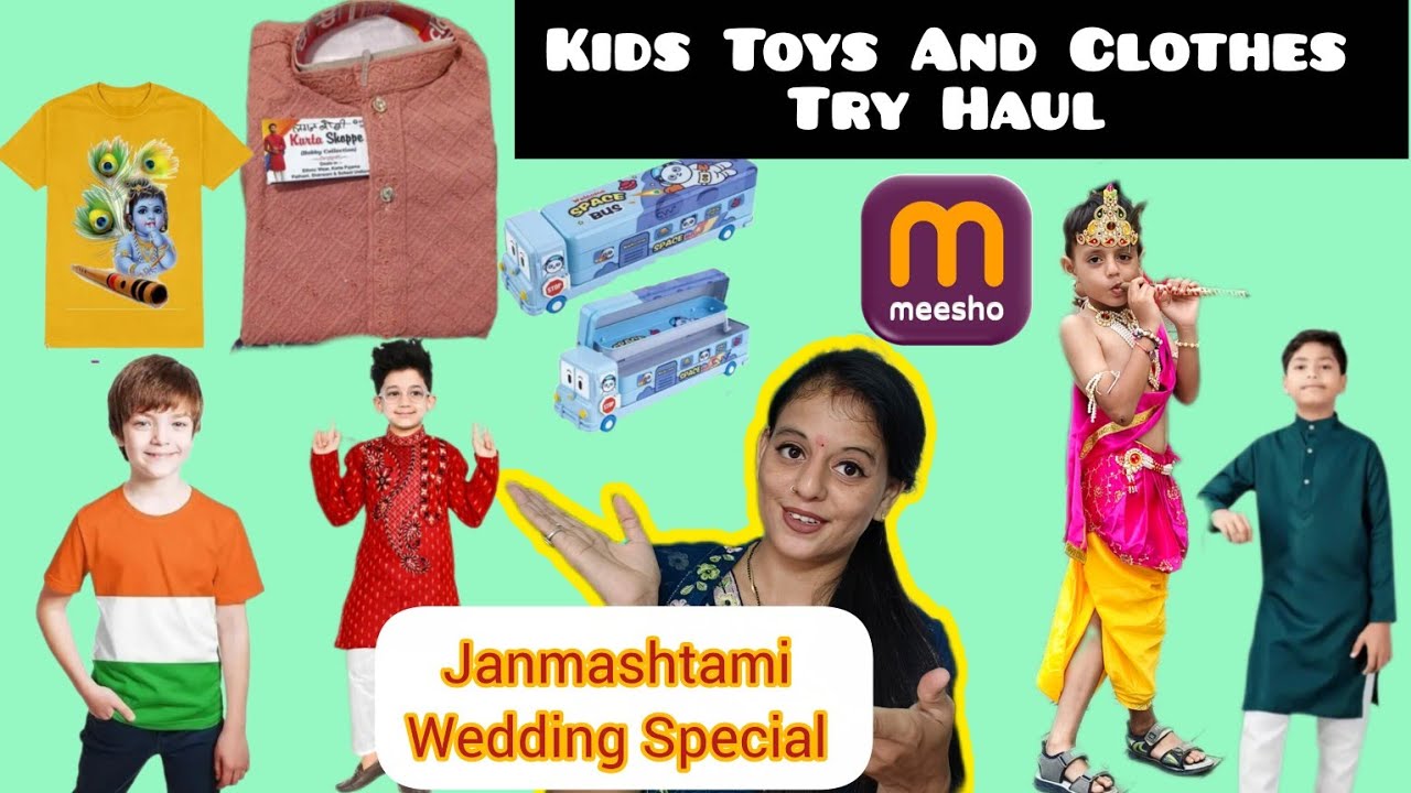 Meesho Kids Category | Kurta Toy Independence & Janmashtami Special Hindi 