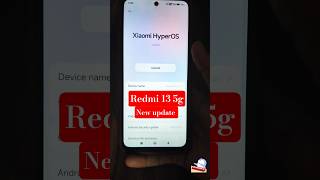 Redmi 13 5G (83 Mb) April 2026 Update 🔥 Hyper OS3 New Security Patch! #xiaomi #update #shorts