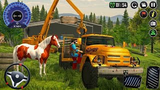 Ultimate Offroad Horse Cargo Truck Simulator - Realistic Amdroid Gameplay screenshot 2