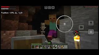 😱 Cave Mein Skeleton Aur Zombie Ka Attack! | Minecraft Survival Episode #2 | Hindi Gameplay #gaming
