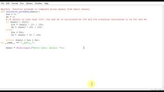 Python program to calculate the salary of an employee