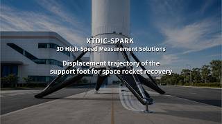 Rocket Support Foot Displacement Trajectory | Space Recovery Landing Leg Simulation | XTop3D