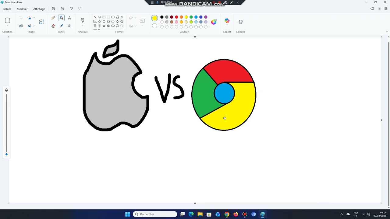 dessin mac os 7.1 vs chrome os
