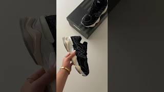 New Balance 9060 Sea Salt Black Suede 36-45 Uni Sneakers