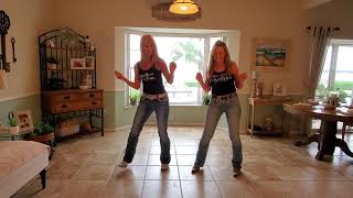 Callista Clark's, "It's 'Cause I Am", country line dance demo video