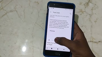 OnePlus 3t font size setting,OnePlus 3t mein font size default kaise kare, How to set default font s