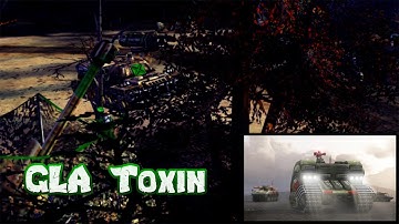 C&C Contra X Beta Infantry Generals Challenge #3 vs GLA Toxin General [Hard]