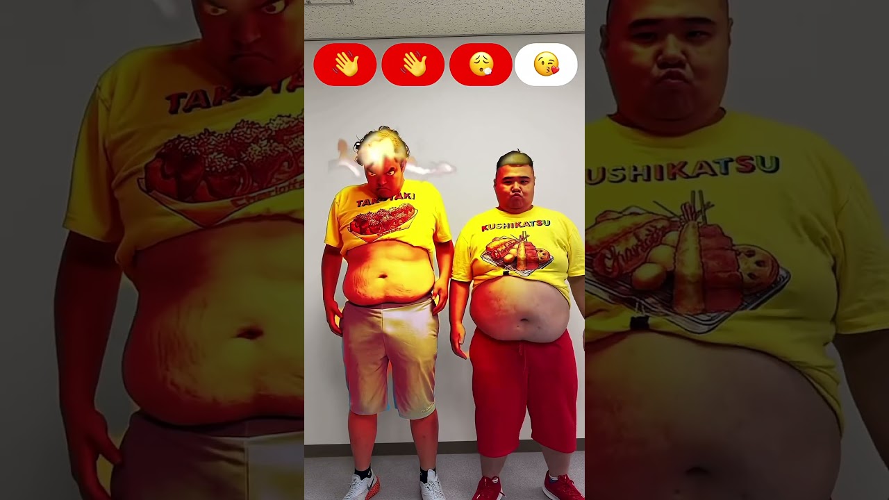 BIGコラボ】 120kgの双子の力士炎上ダンス#dance #shorts #シャルロット#ンダホ
