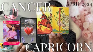 CANCER & CAPRICORN💖REVEALING how they have been TRULY feeling! April 2024