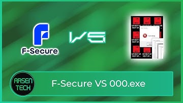 F-Secure Antivirus VS The 000.exe Virus | Antivirus Test