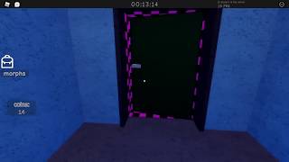 roblox sans opens a door
